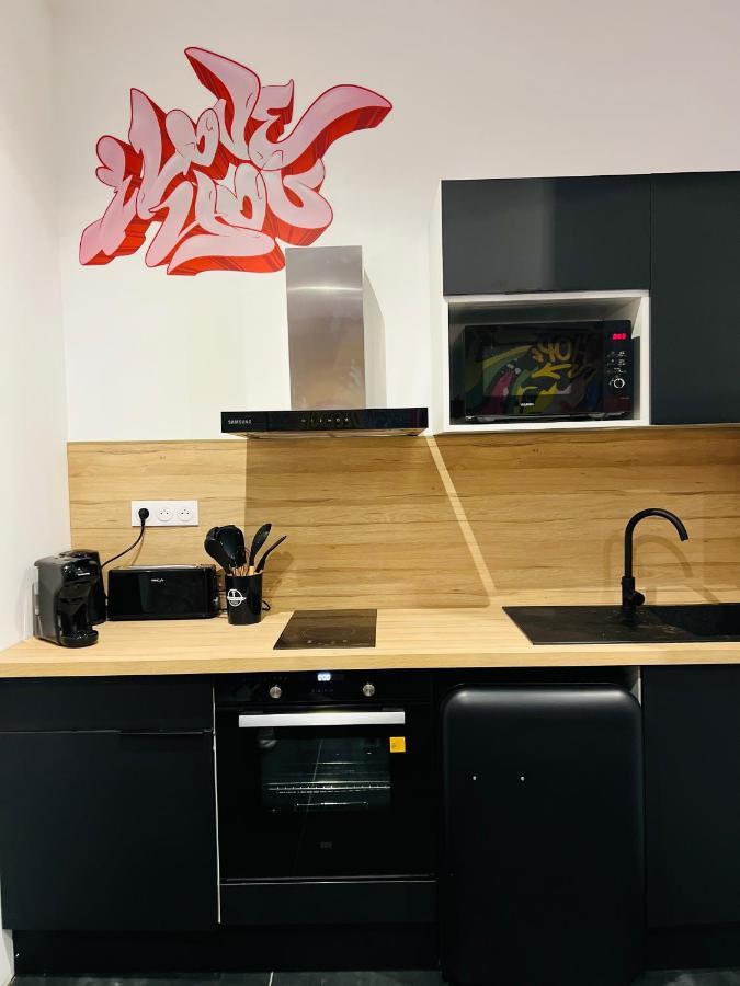 Capsule Street Art - Sauna- Jacuzzi - Playstation 5 - Billard - Netflix - Home Cinema - Terrasse Douai Eksteriør bilde